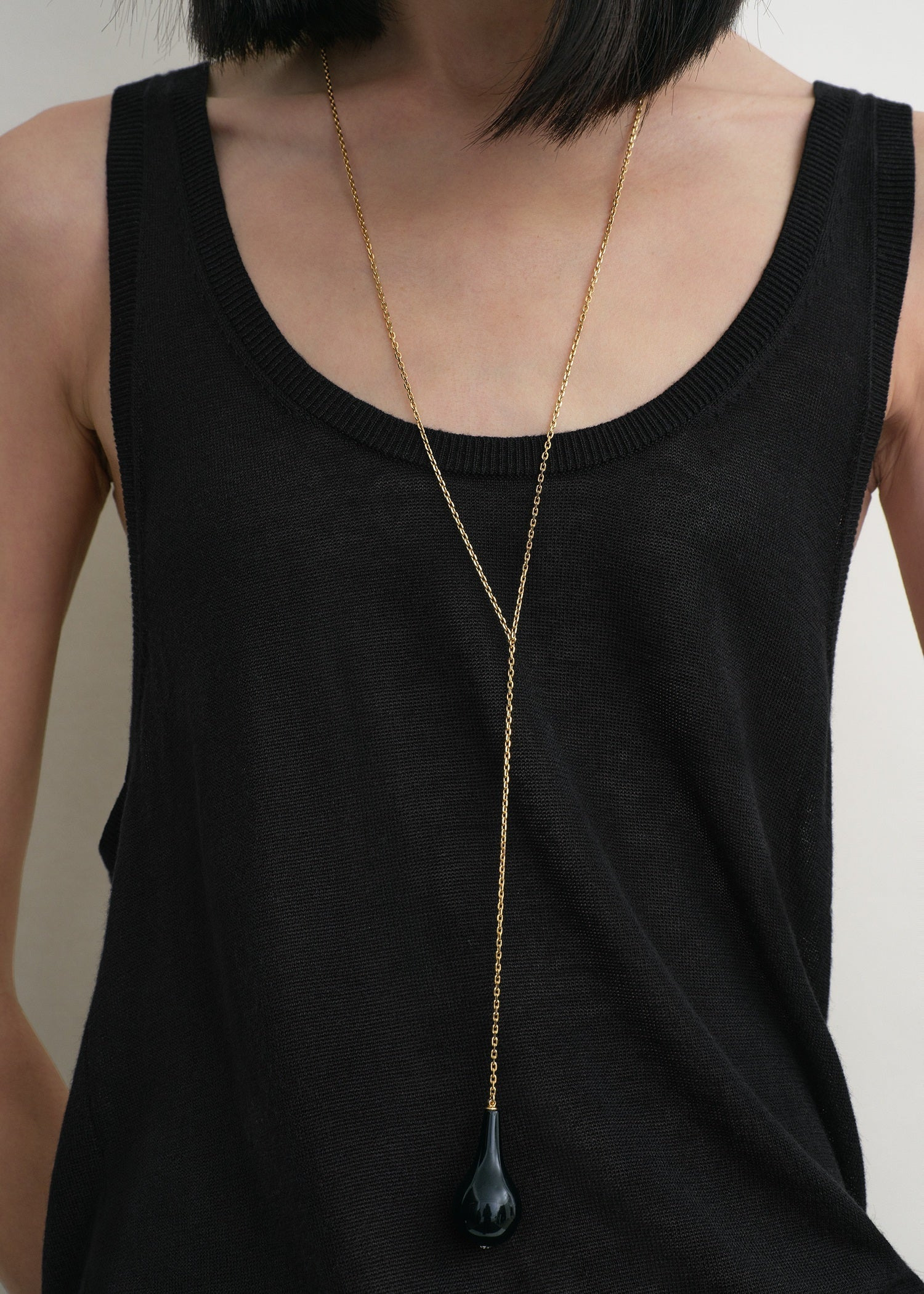 Tank knit black - 5