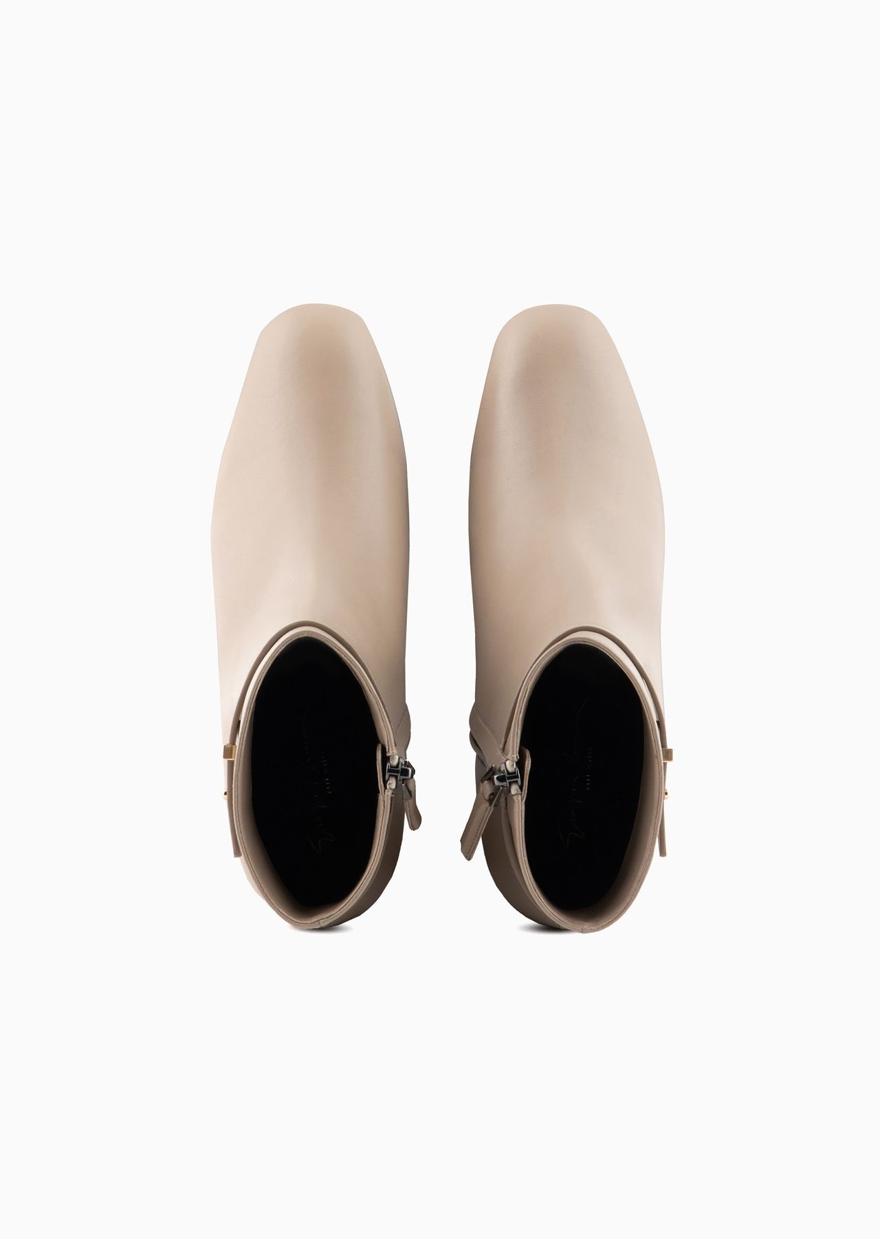 Nappa-leather heeled ankle boots - 3