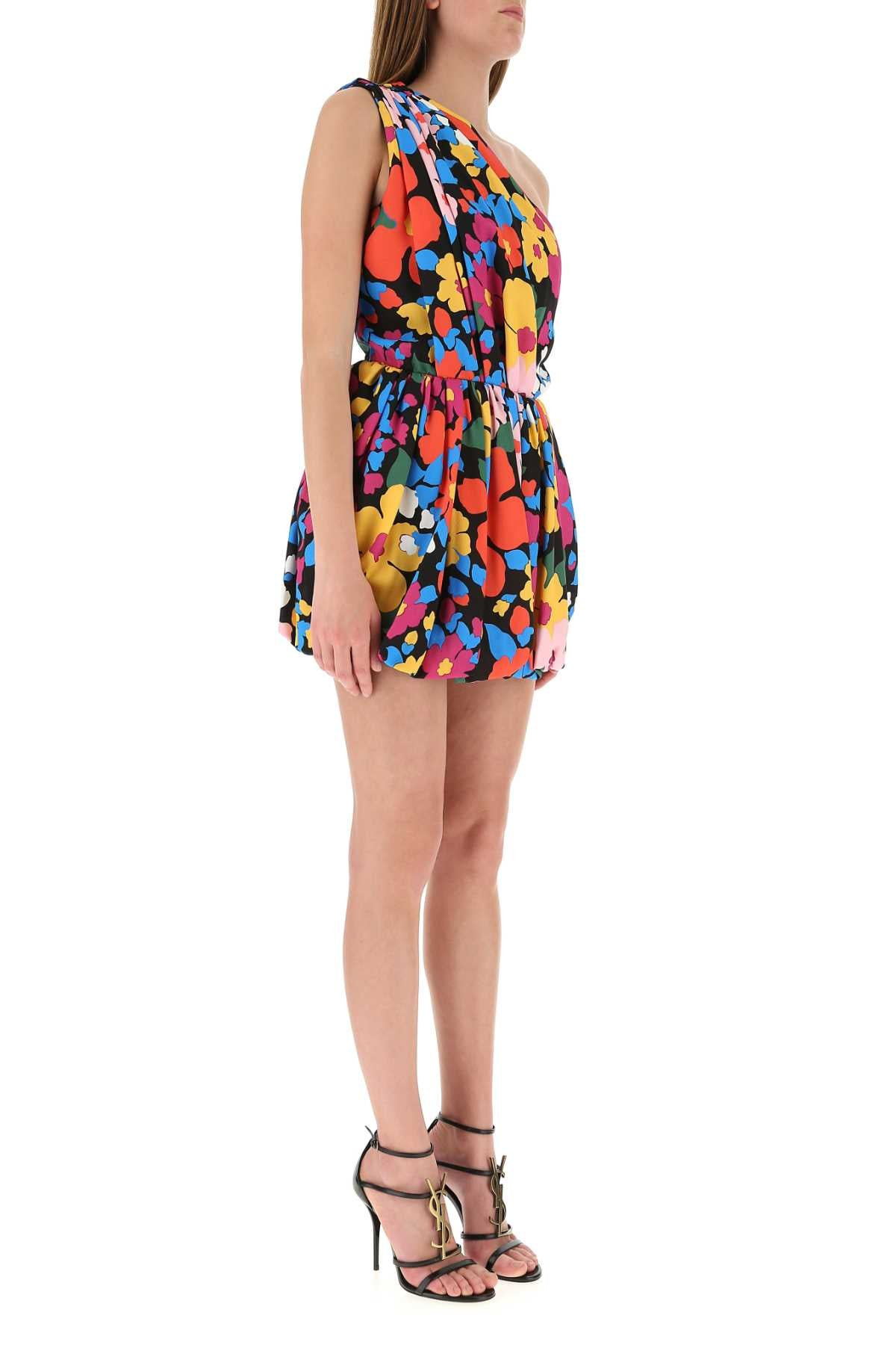 Saint Laurent Women Printed Viscose Mini Dress - 3