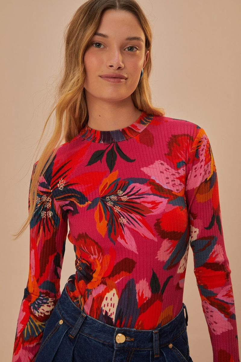 Colorful Flowers Bodysuit 1