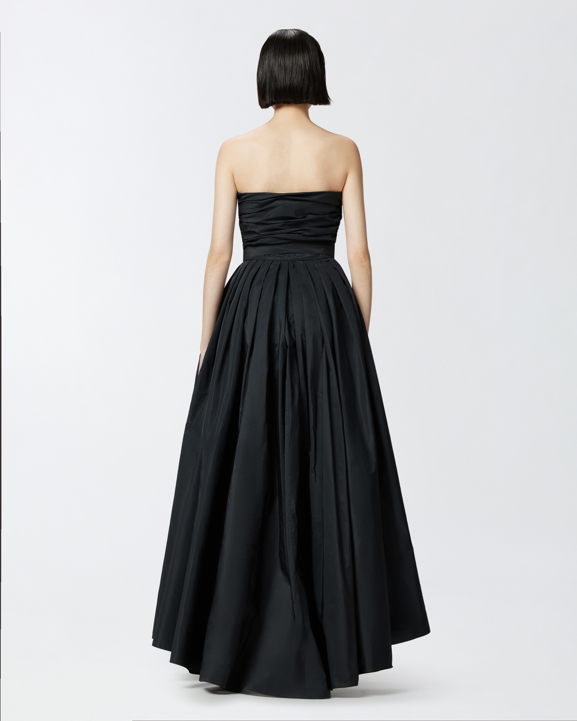 SPECIAL-OCCASION TAFFETA DRESS WITH SWEETHEART NECKLINE - 4