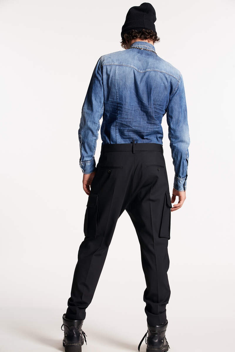 D2 ONE PLEAT AVIATOR PANTS - 2
