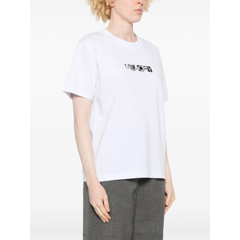 Sacai White Tops - T-Shirts & Jerseys Women - 5