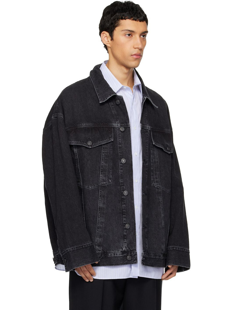 Black Wayne Denim Jacket 2