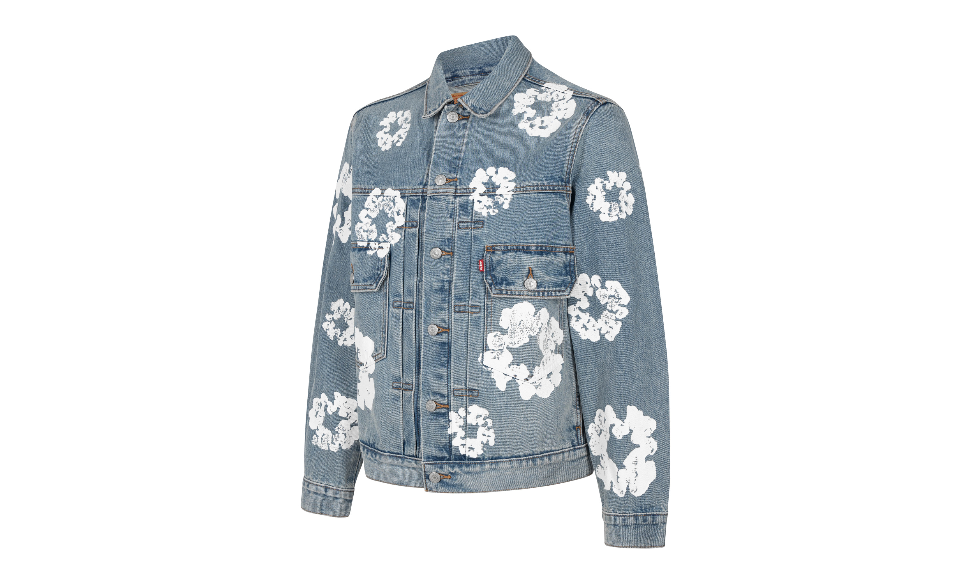 The Cotton Wreath Denim Jacket "Light Wash" - 2