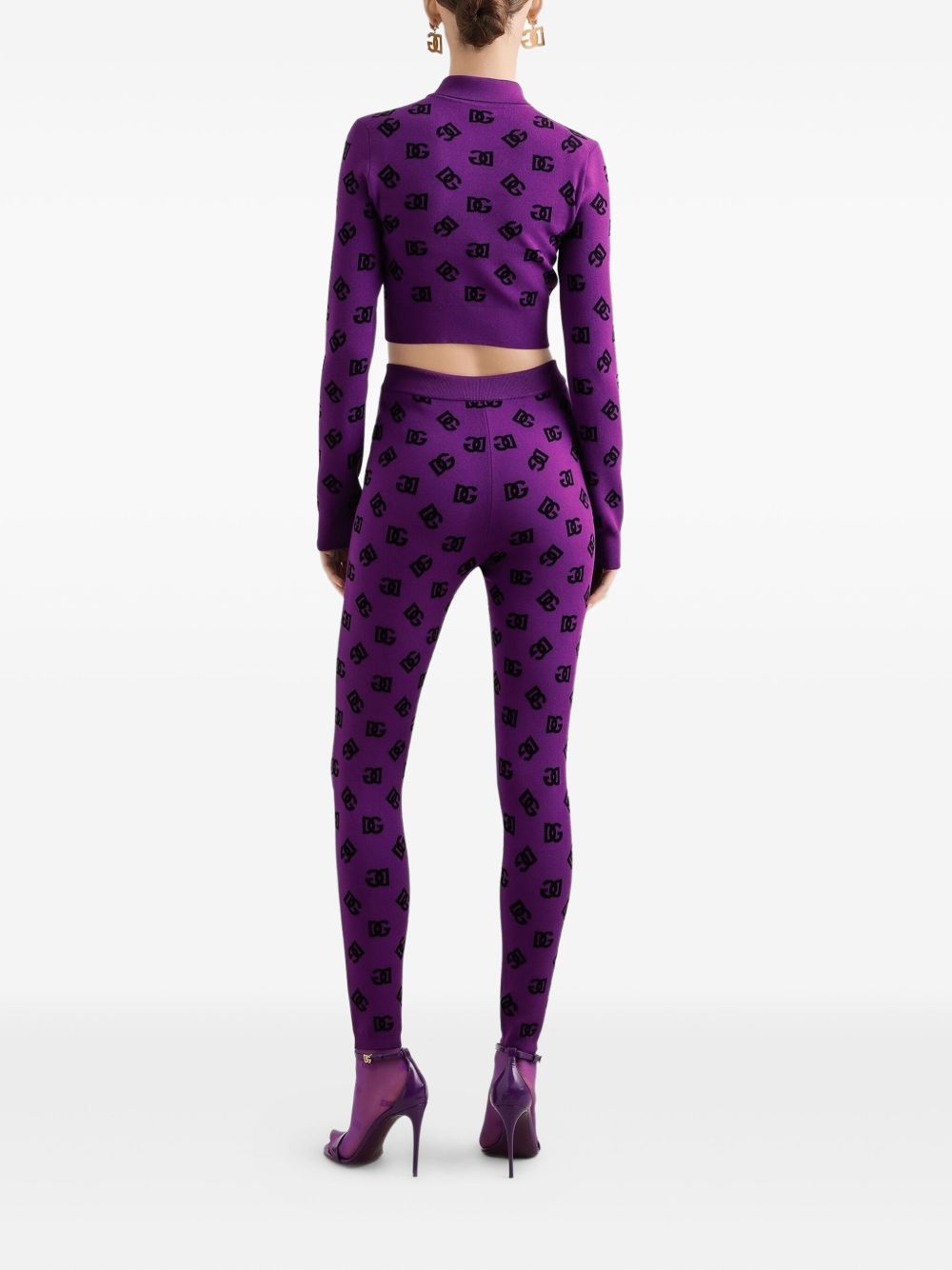 logo-motif leggings - 3