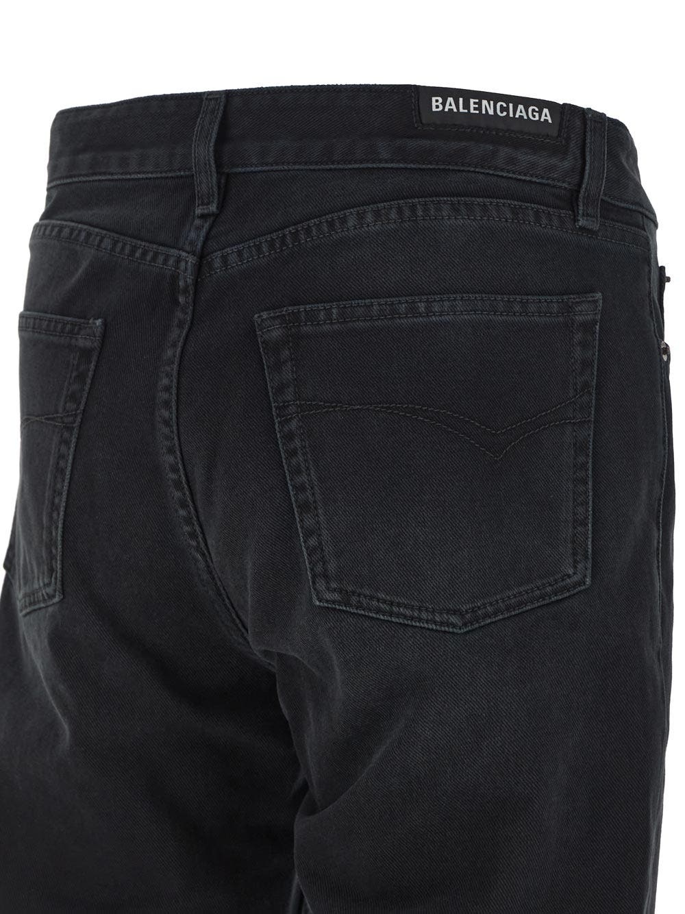 Men's Relaxed Jeans in Black