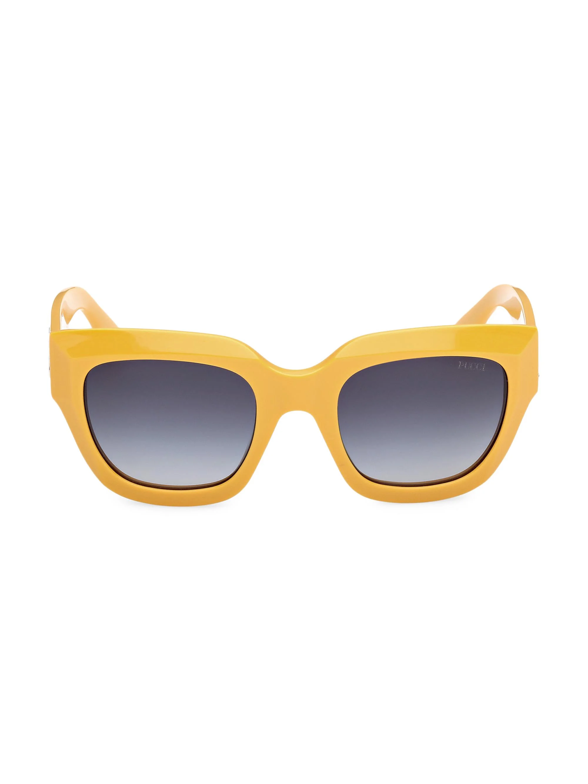 Women's 51MM Butterfly Sunglasses - Yellow Blue - 1