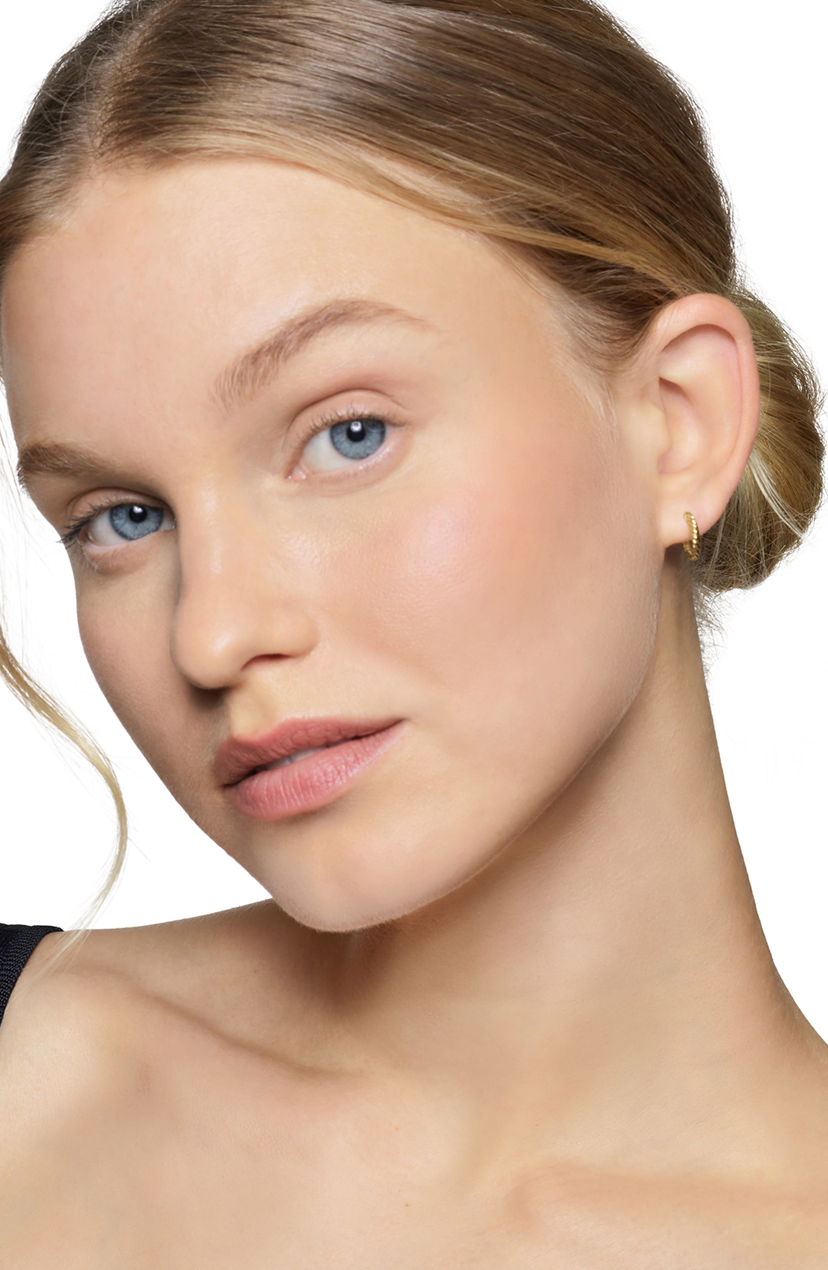 David Yurman Sculpted Cable Huggie Hoop Earrings in 18K Yellow Gold at Nordstrom - 2
