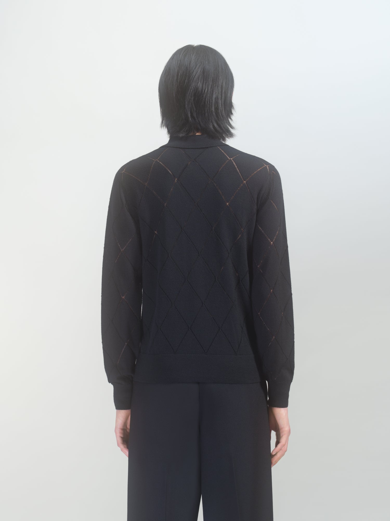 MERINO WOOL POLO - 4