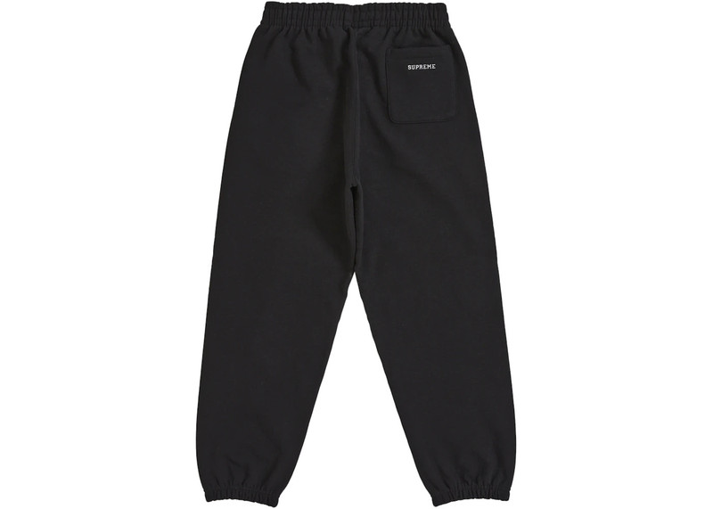 Supreme Supreme S Logo Sweatpant (FW25) Black outlook