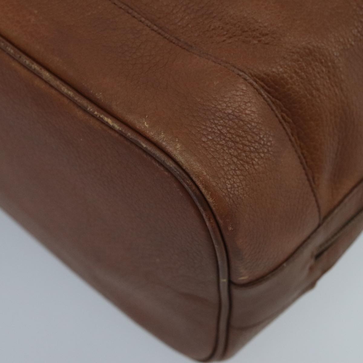 Burberry Nova Check Shoulder Bag Leather Brown Gold - 16