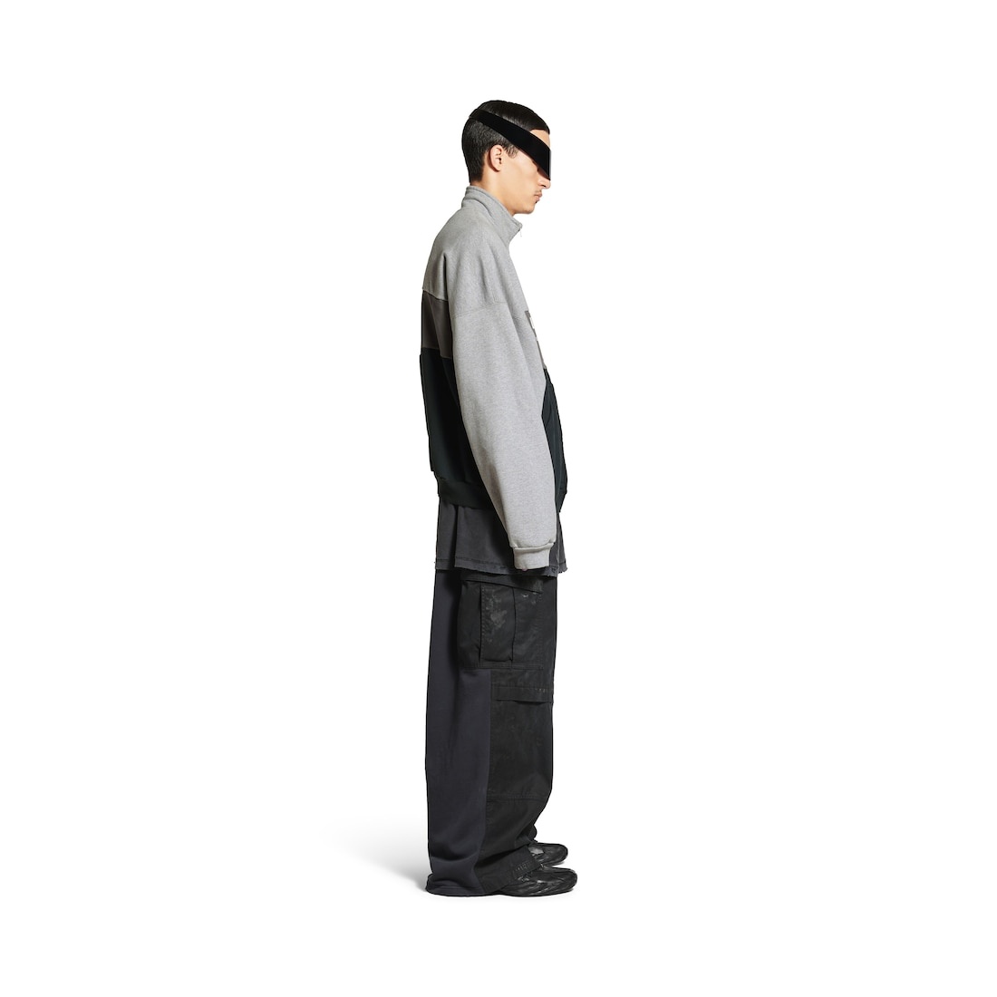 Men's Unity Sport Zip-up Jacket in Heather Grey - 3