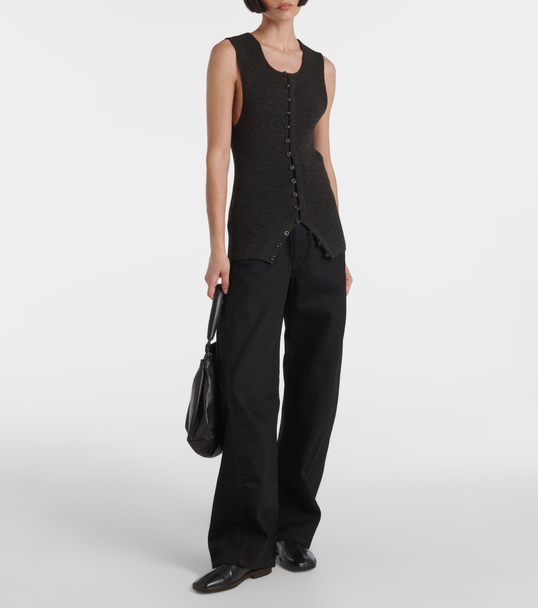 Wool-blend vest - 2