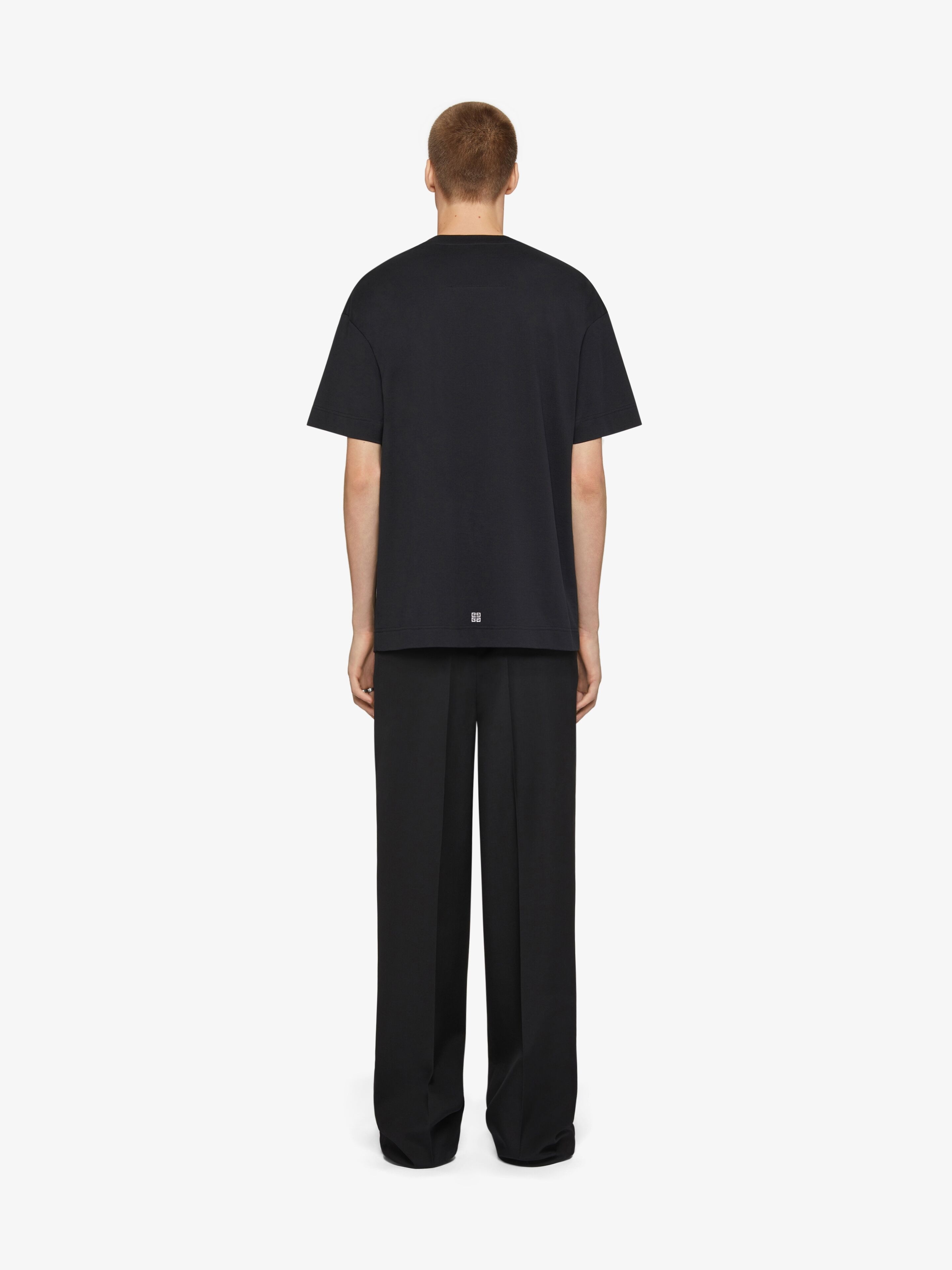 GIVENCHY PSYCHEDELIC OVERSIZED T-SHIRT IN COTTON - 4