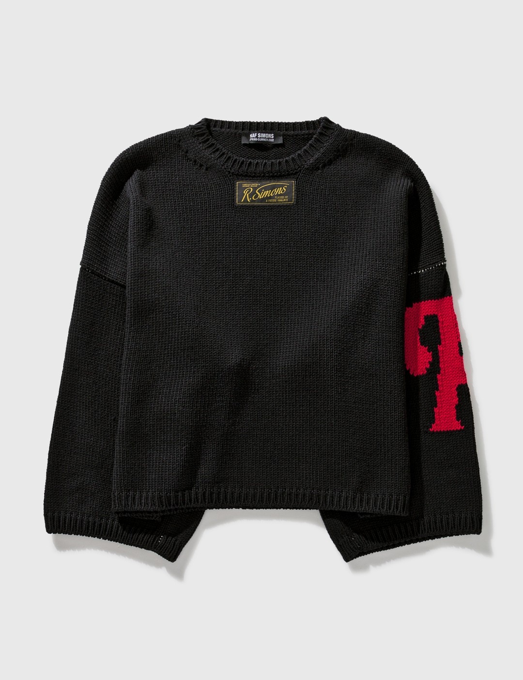 OVERSIZED R SWEATER - 1