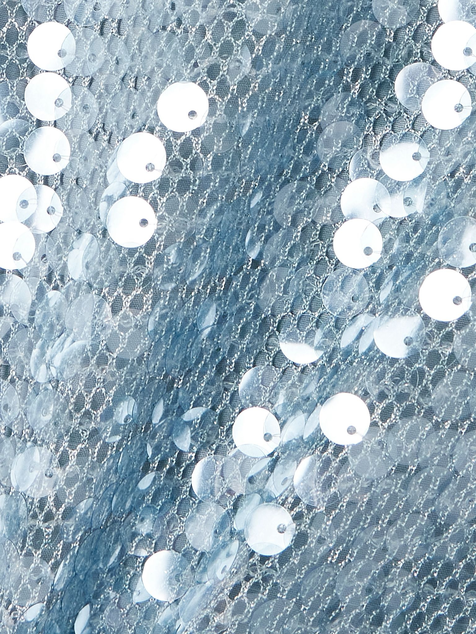 Leilani strapless sequined crepe gown Blue - 4