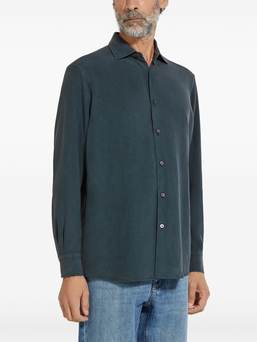silk shirt - 2
