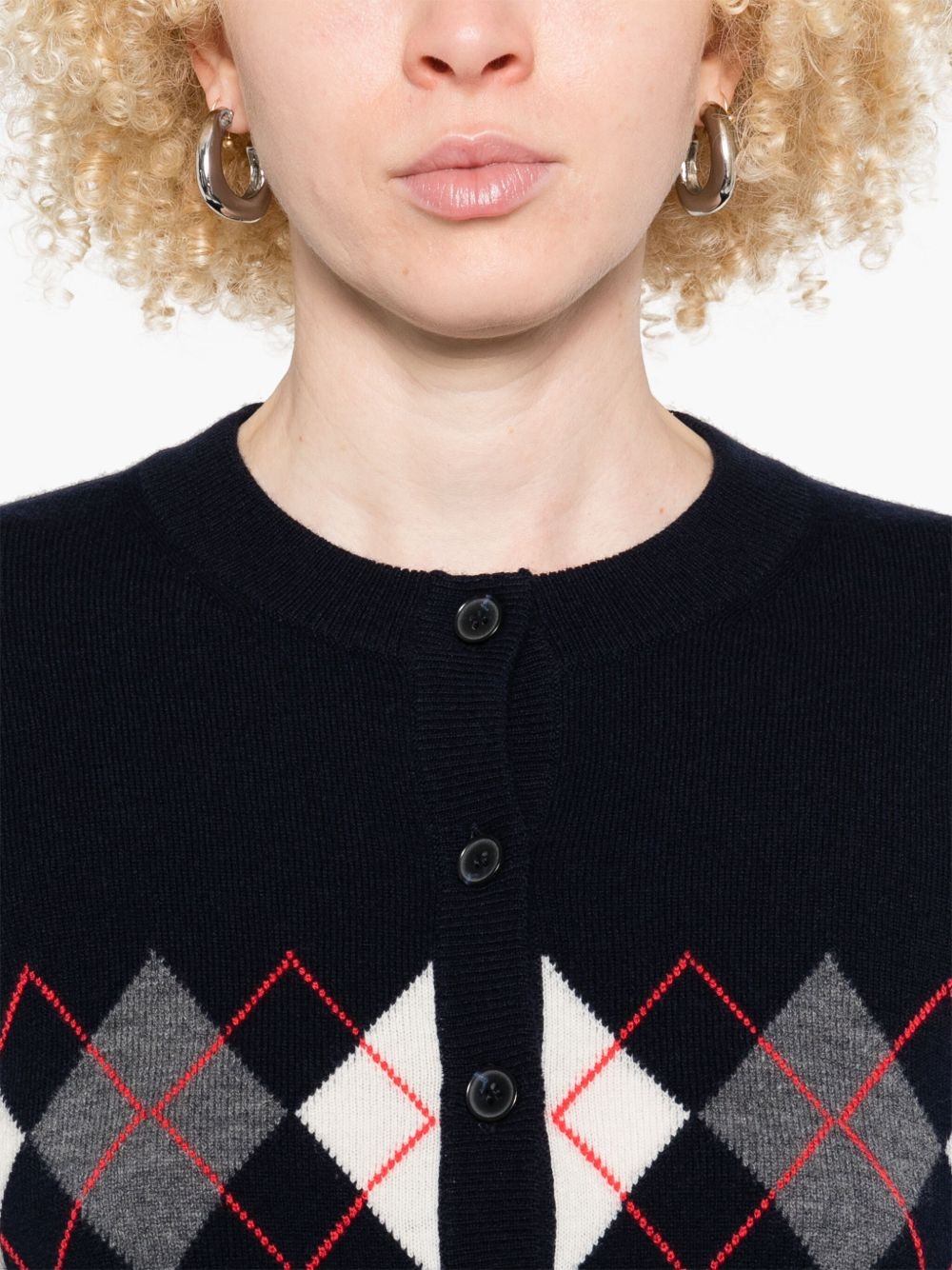 button-up cardigan - 5
