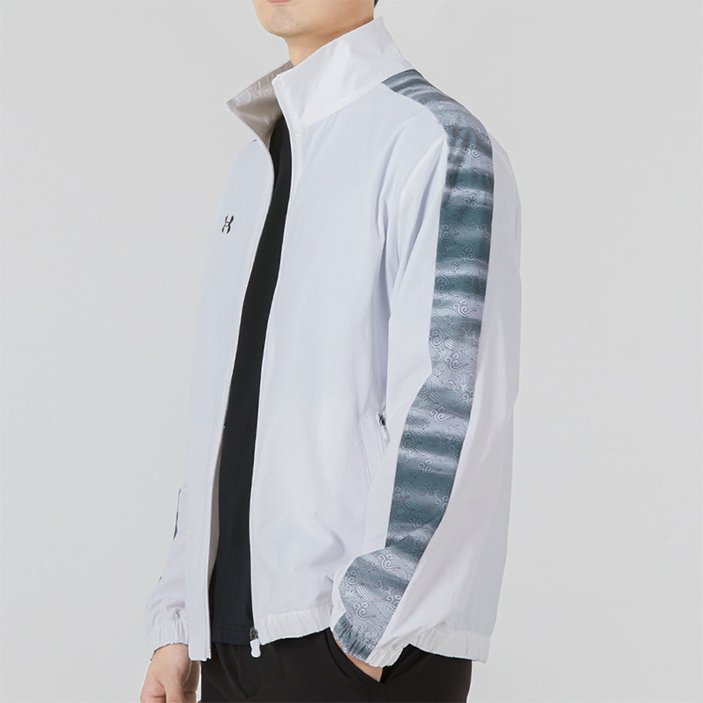 Under Armour Sportstyle Woven Full Zip Jacket 'White' 22500401-100 - 5
