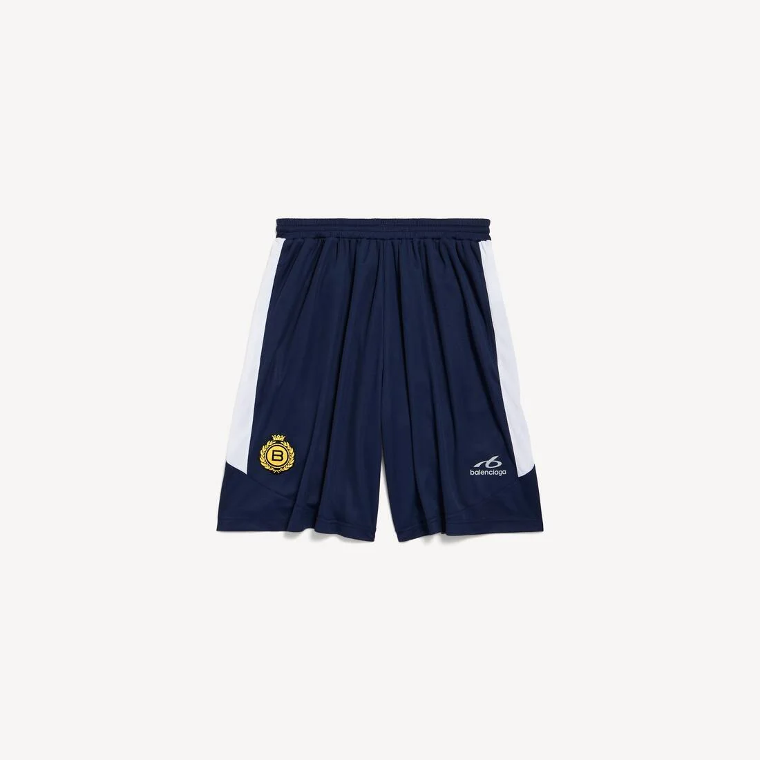 Men's Soccer Baggy Shorts in Navy - 1