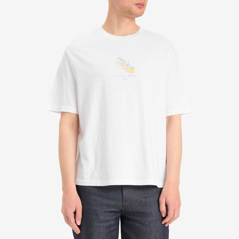 A.P.C. A.P.C. Jack Voyage Print T-Shirt outlook