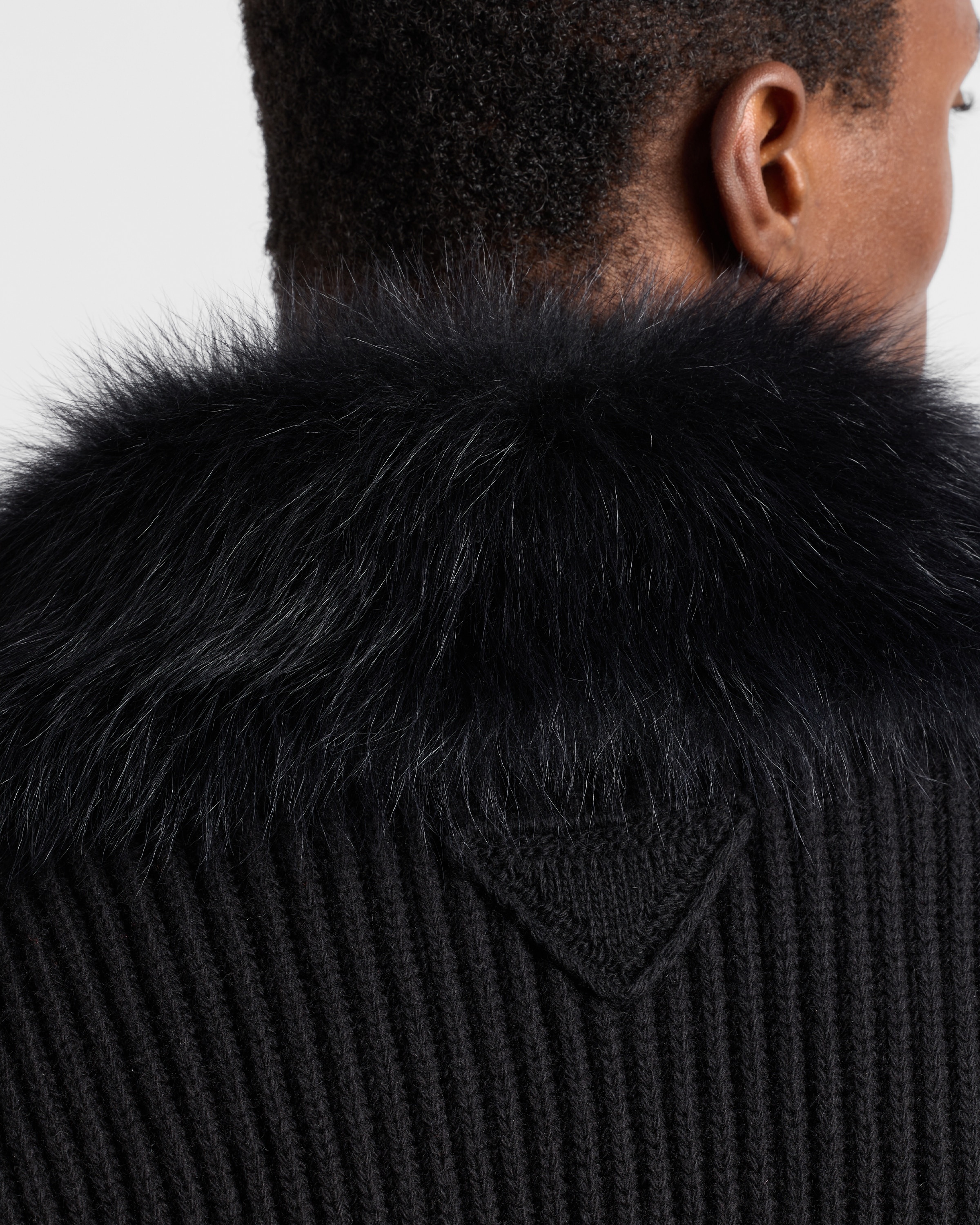 Wool and cashmere cardigan - 4