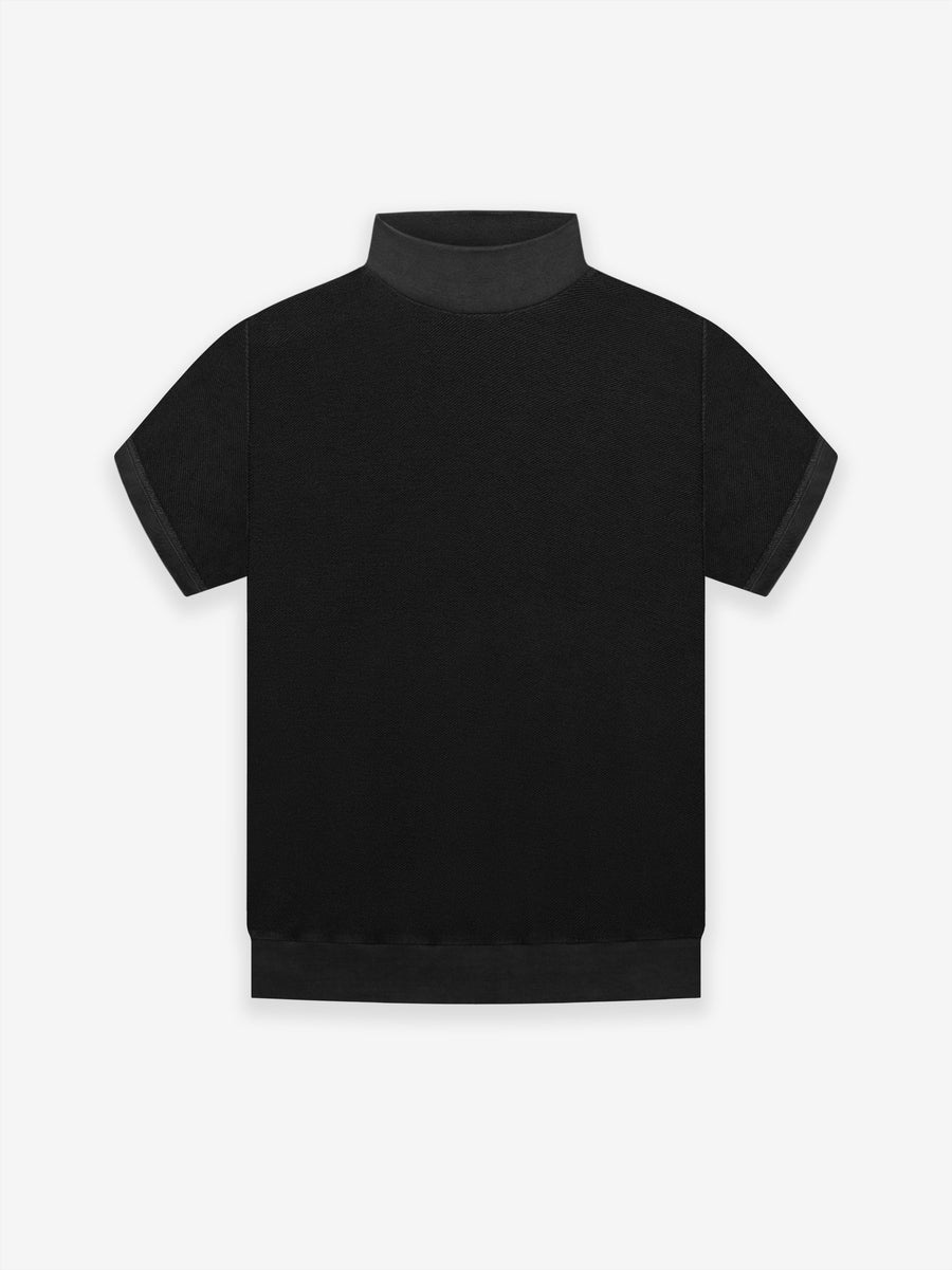 Inside Out Mock Neck Sweatshirt - 1