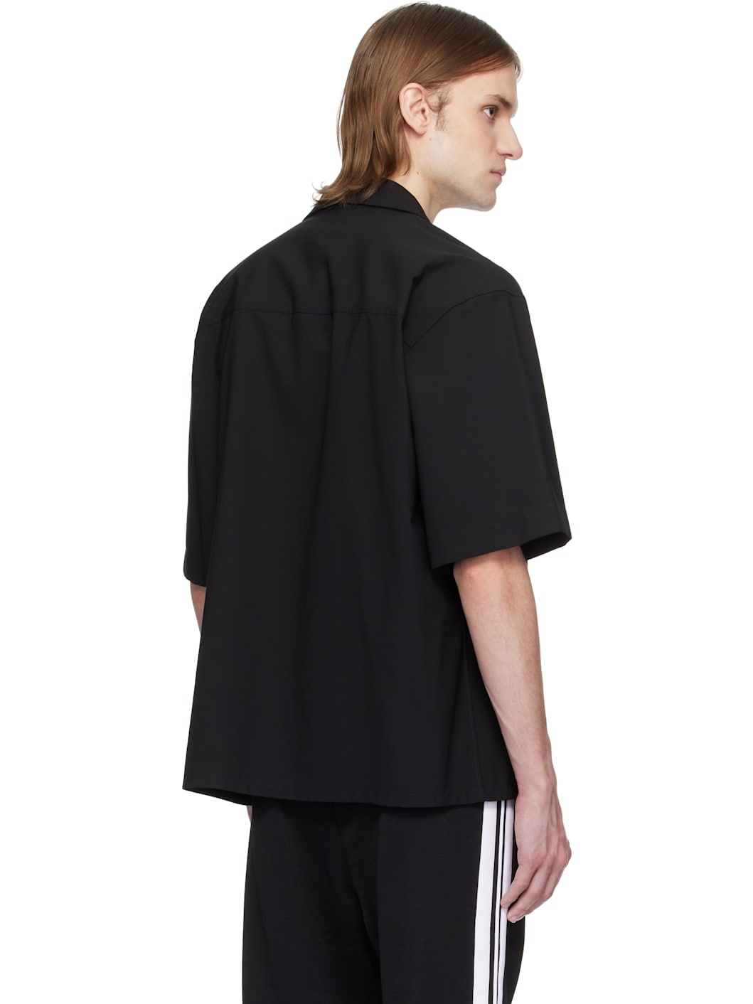 Black Light Wool Bowling Shirt - 3