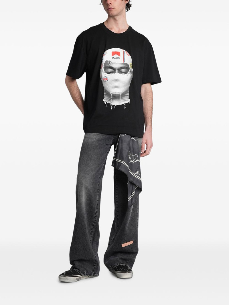 ih nom uh nit graphic-print cotton T-shirt outlook