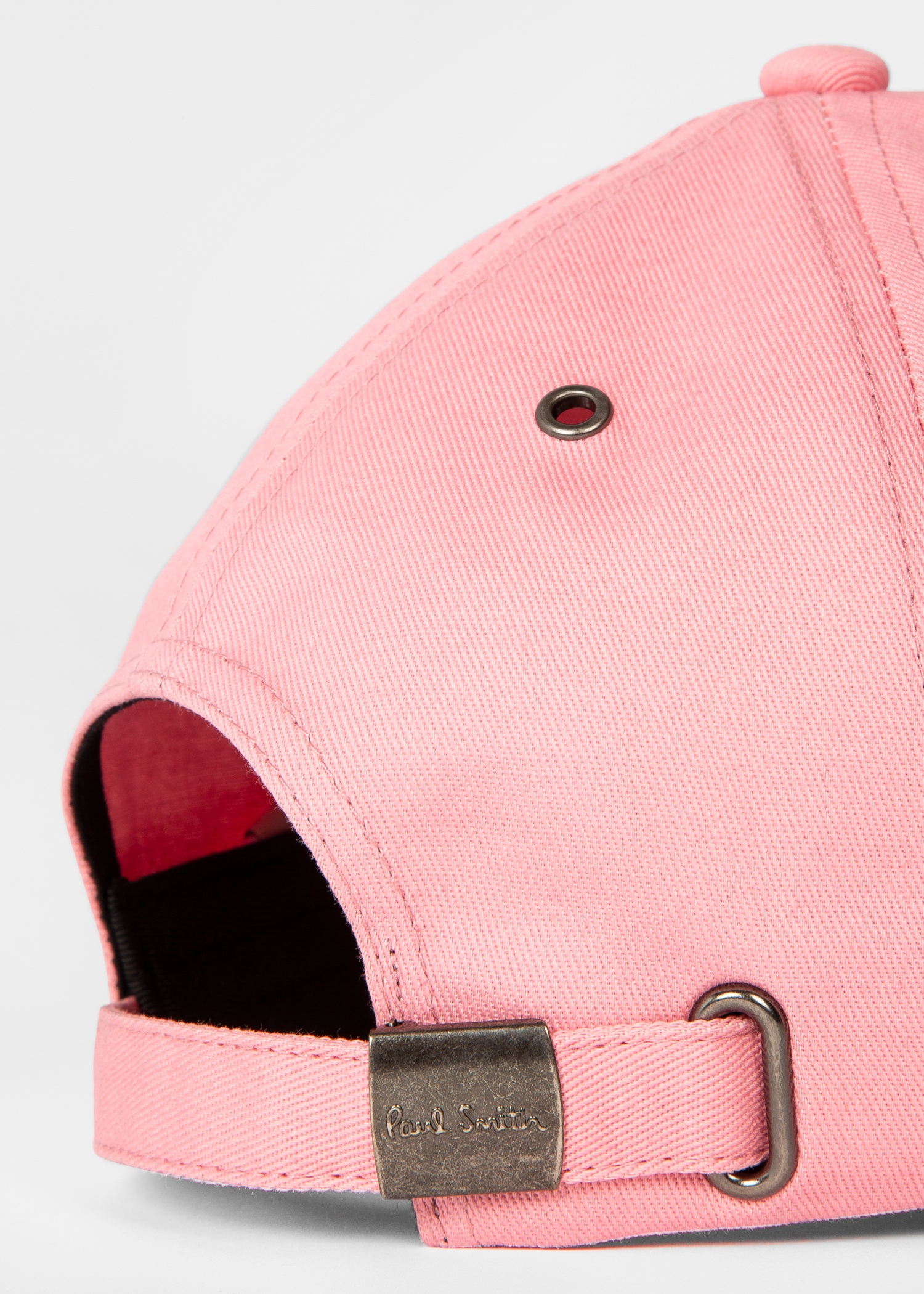 Women's Pink Cotton Zebra Logo Baseball Cap - 3