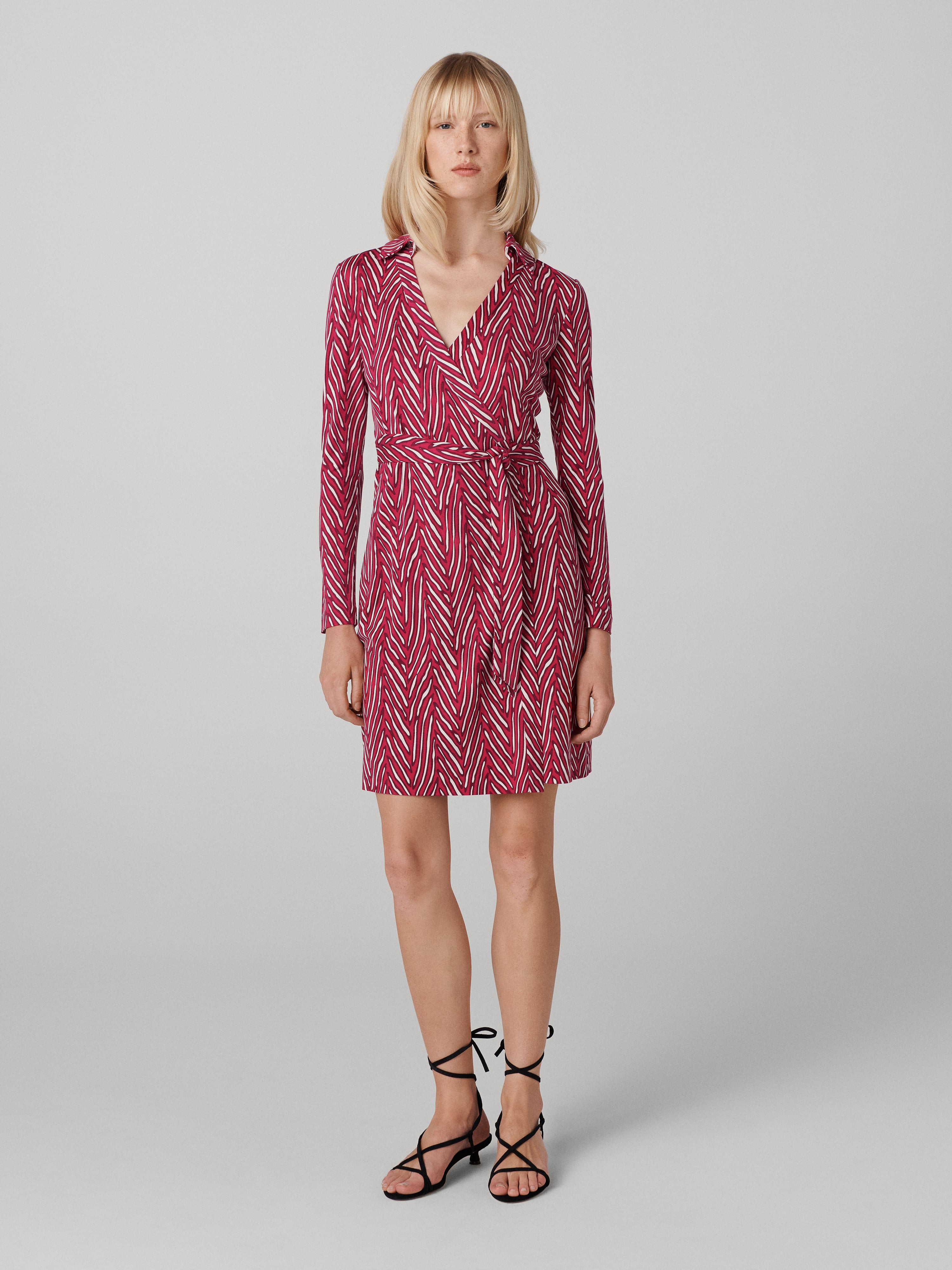 Jeanne Silk Jersey Wrap Dress - 2