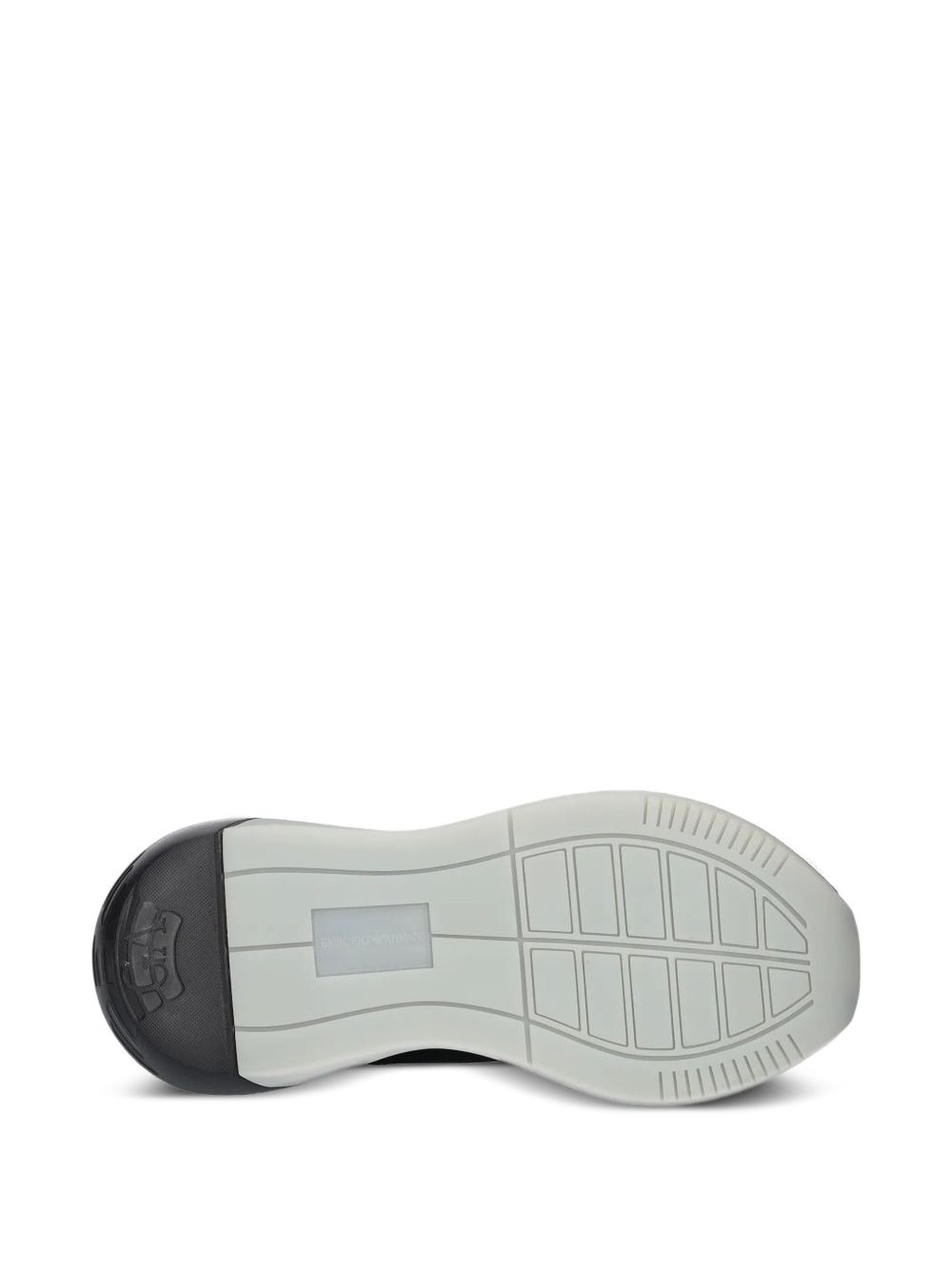 mesh-panelled lace-up sneakers - 4