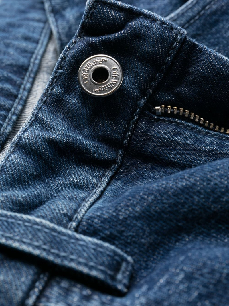 low-rise cropped straight-leg jeans 6