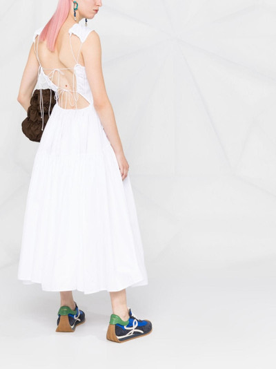 CECILIE BAHNSEN Ruth tiered open-back dress outlook