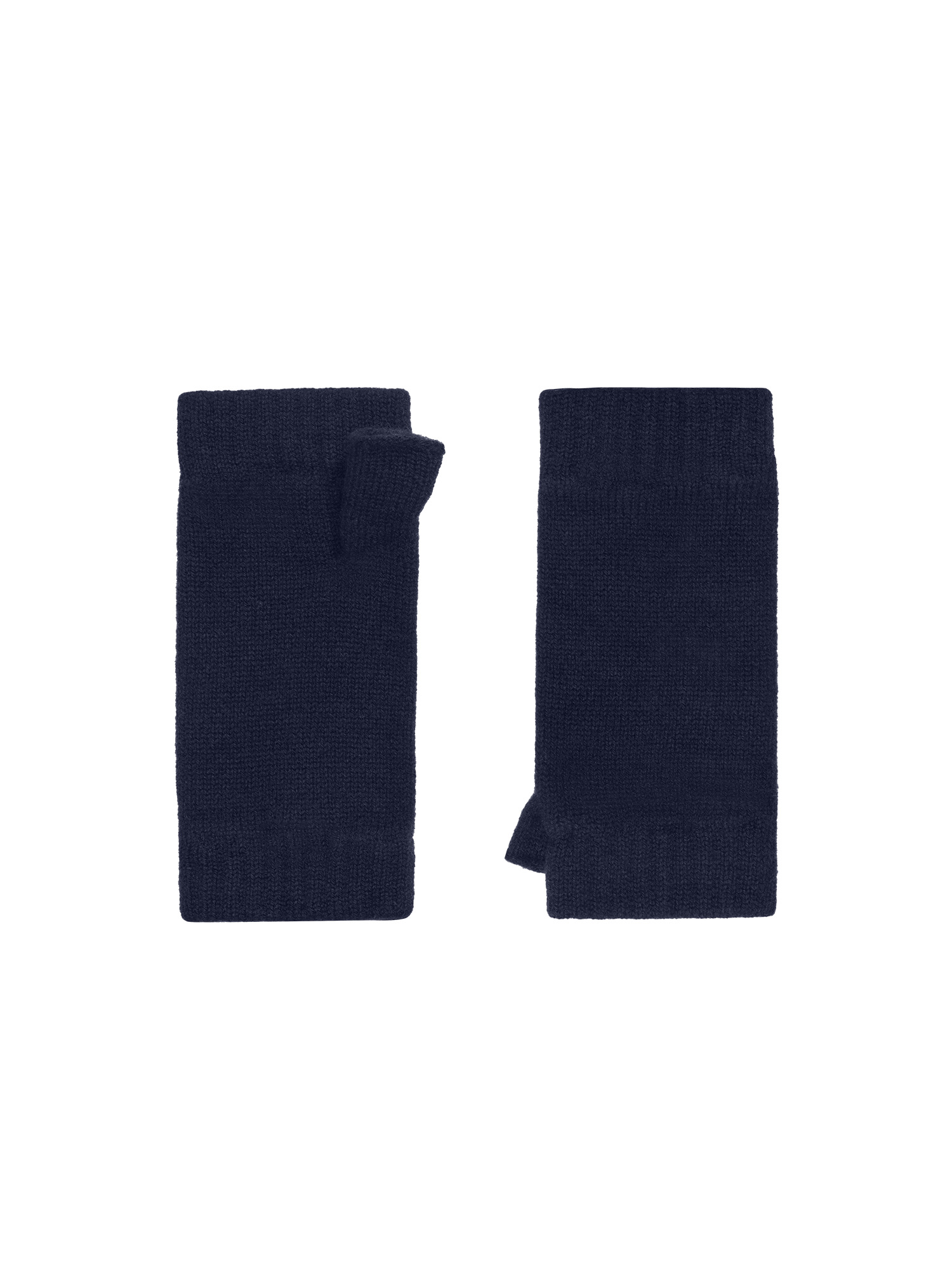 Cashmere Wrist Warmer - Dark Navy - 2
