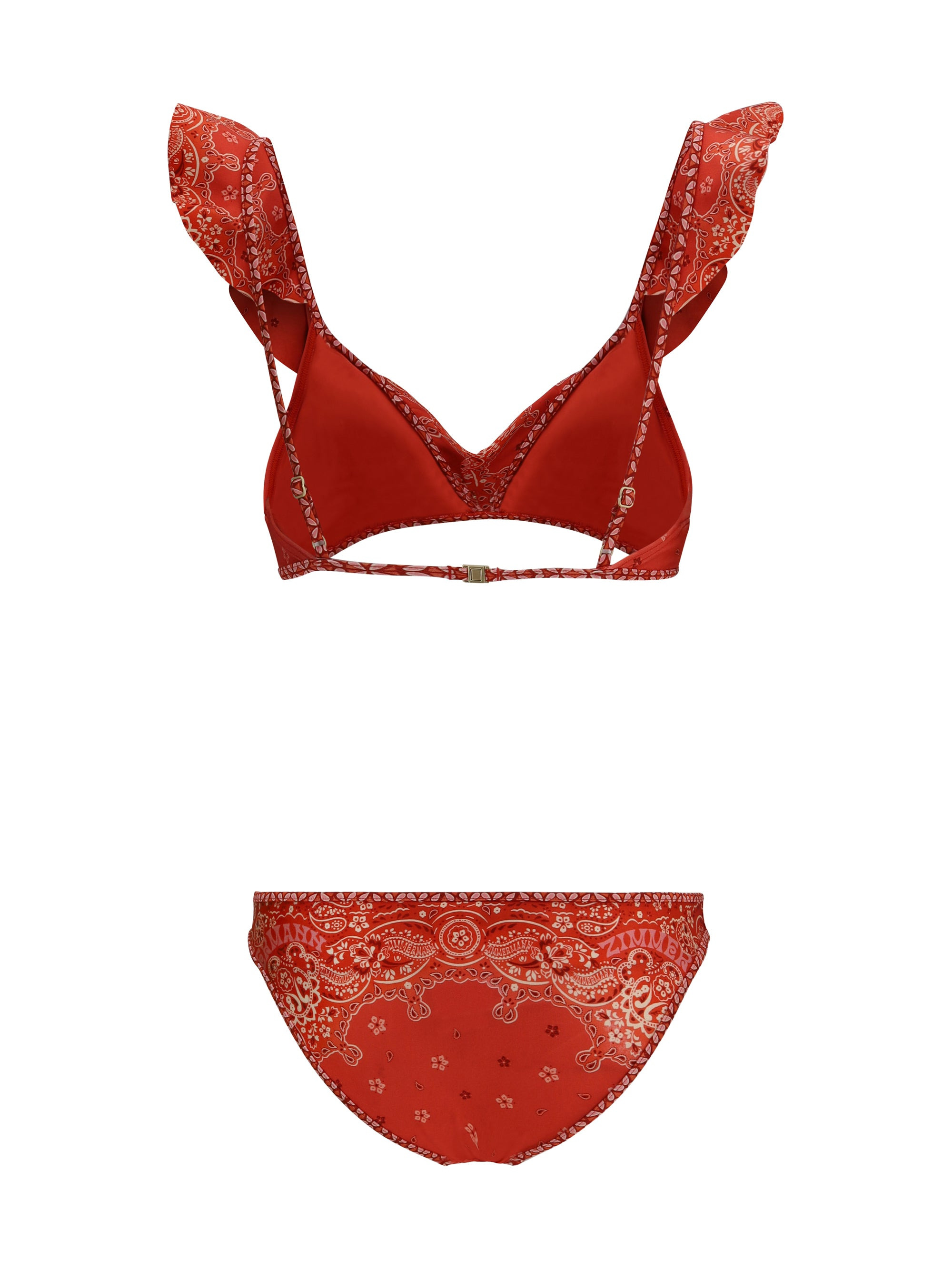 Zimmermann Women Lucky Frill Swimsuit - 2