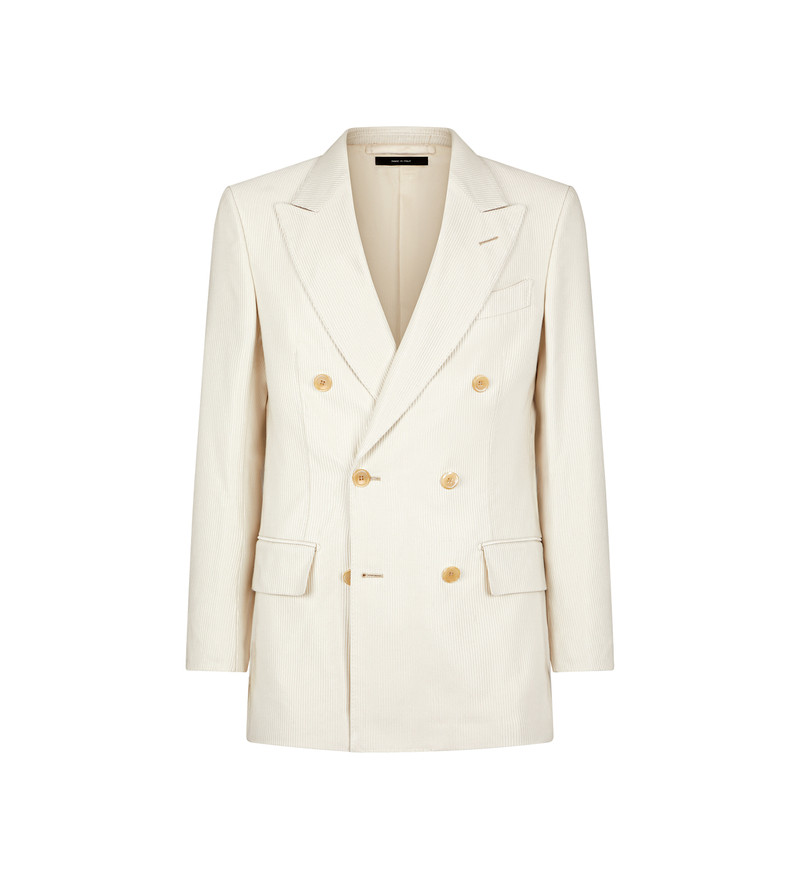 SILK COTTON CANNETE ATTICUS JACKET - 1