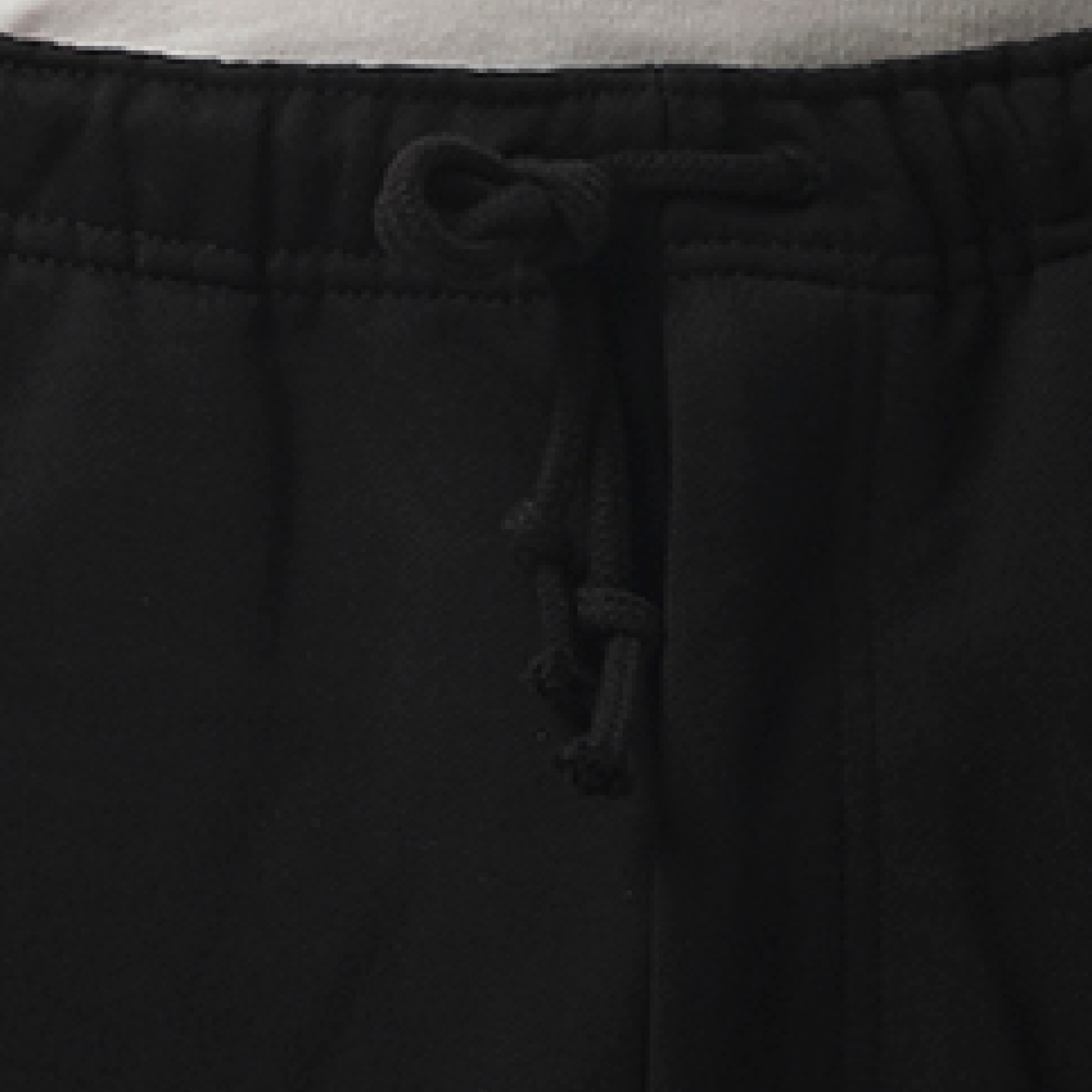 Football Cutout Shorts in Black - 3