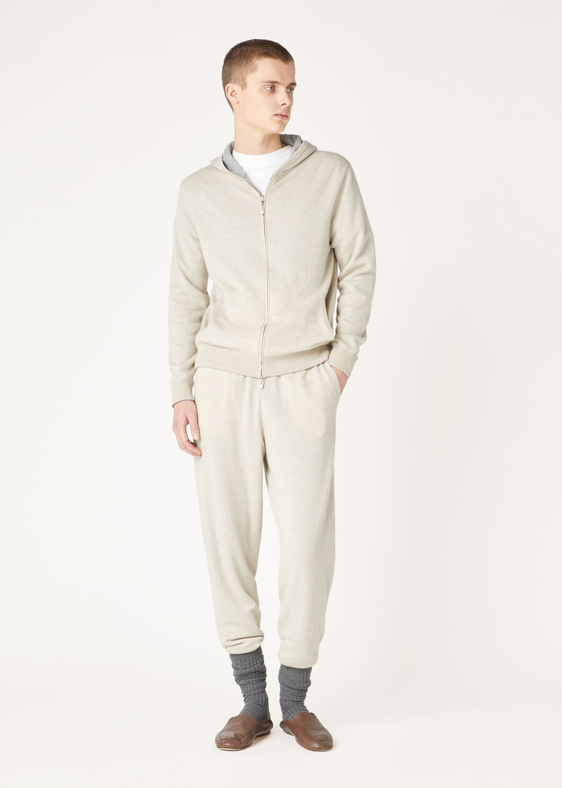 Loro Piana Duo Hooded Bomber Sweater outlook