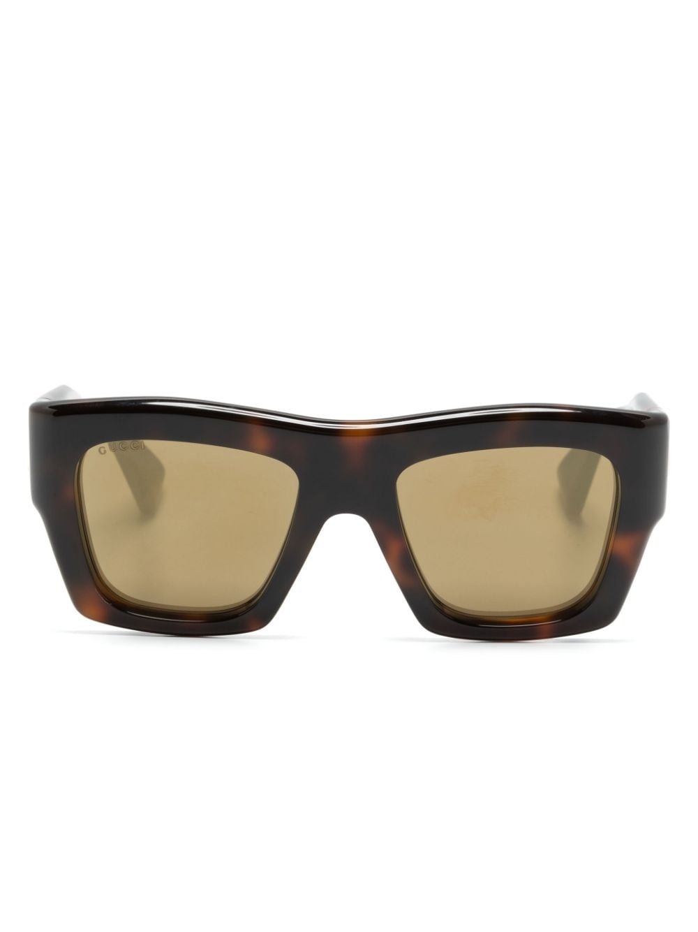 square-frame sunglasses - 1