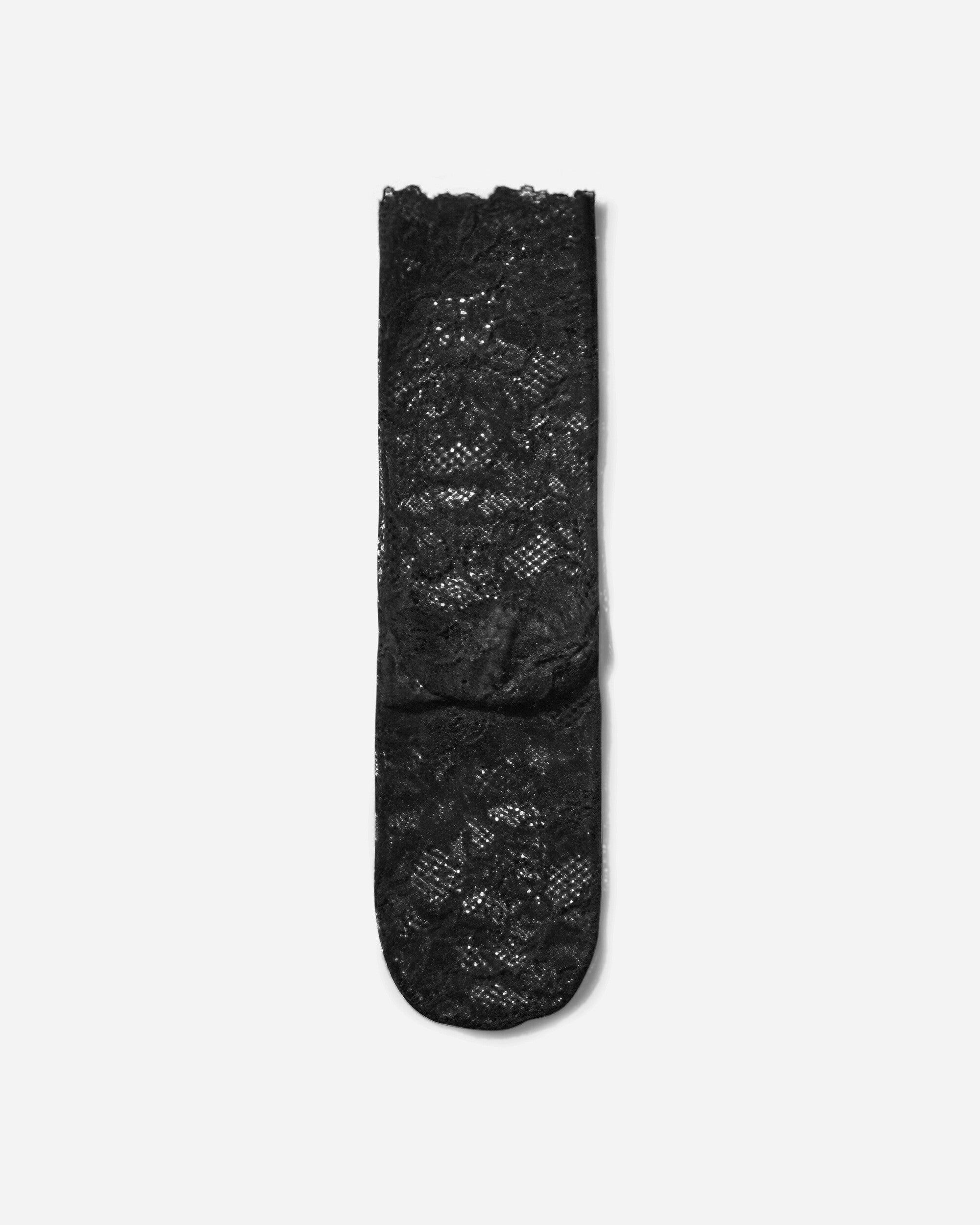 Women's Lace Socks Black - 2