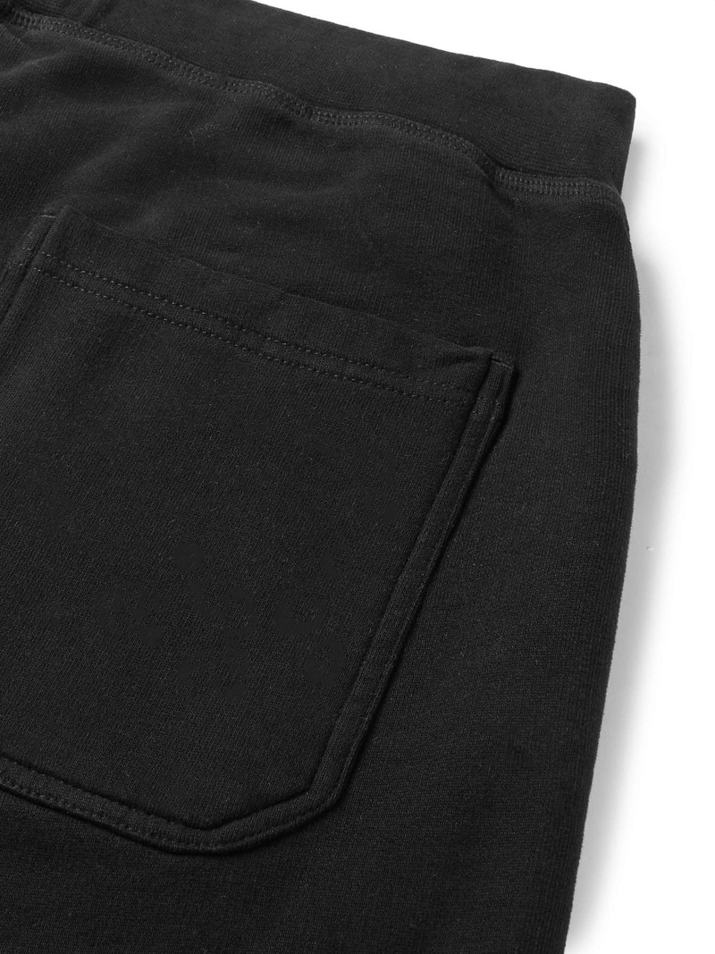 Brushed Loopback Cotton-Jersey Shorts 6