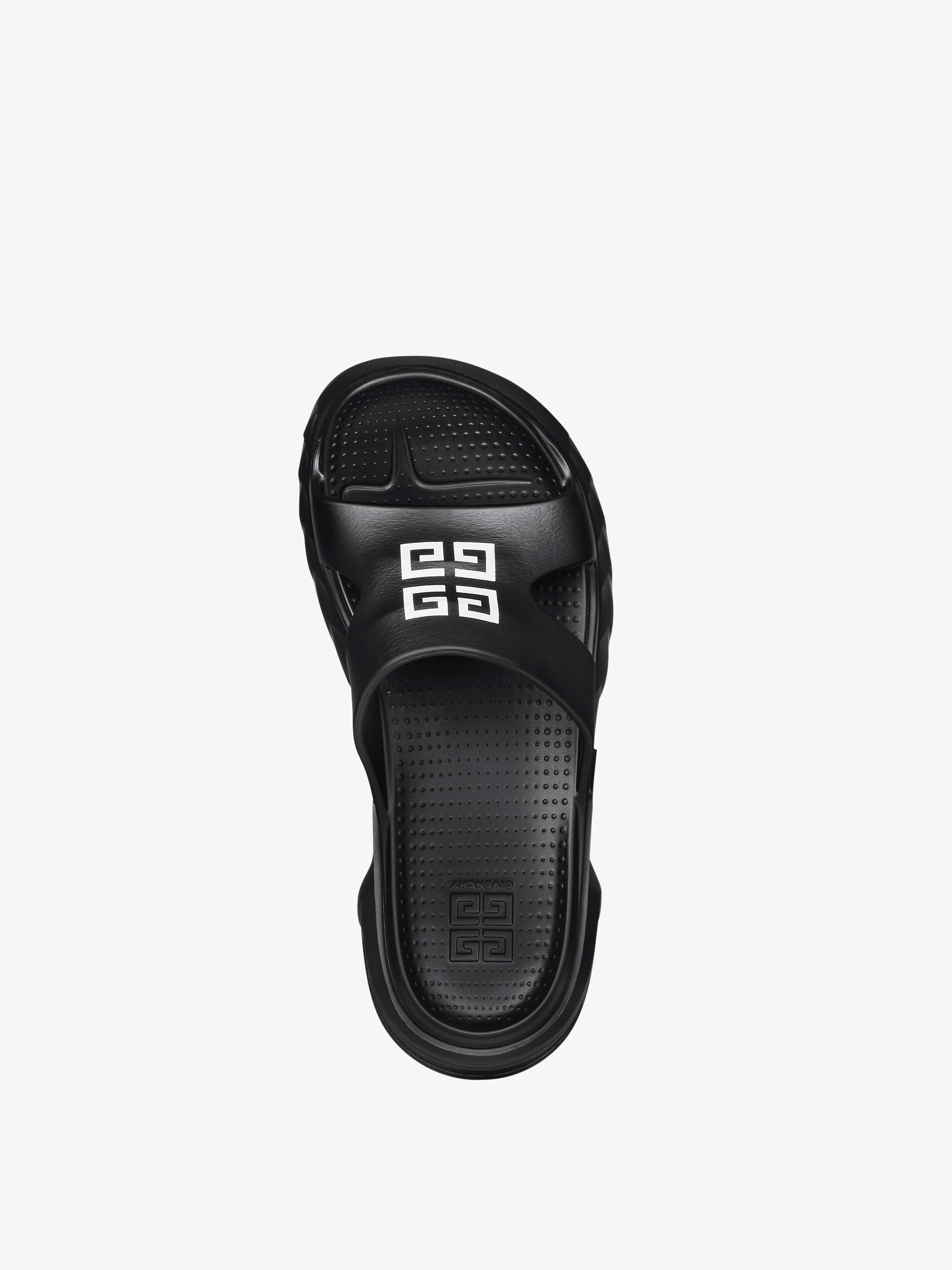 MARSHMALLOW FLAT SANDALS IN RUBBER - 4