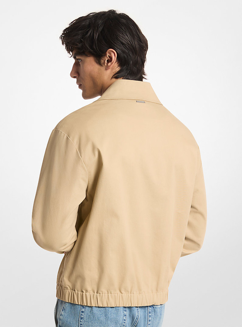 MICHAEL KORS Cotton Blend Blouson Jacket outlook