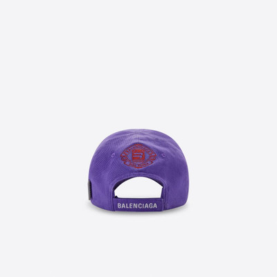 BALENCIAGA Men's Unity Snowboard Cap in Purple outlook