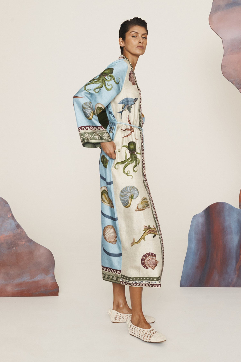 Bath House Silk Shirtdress 6