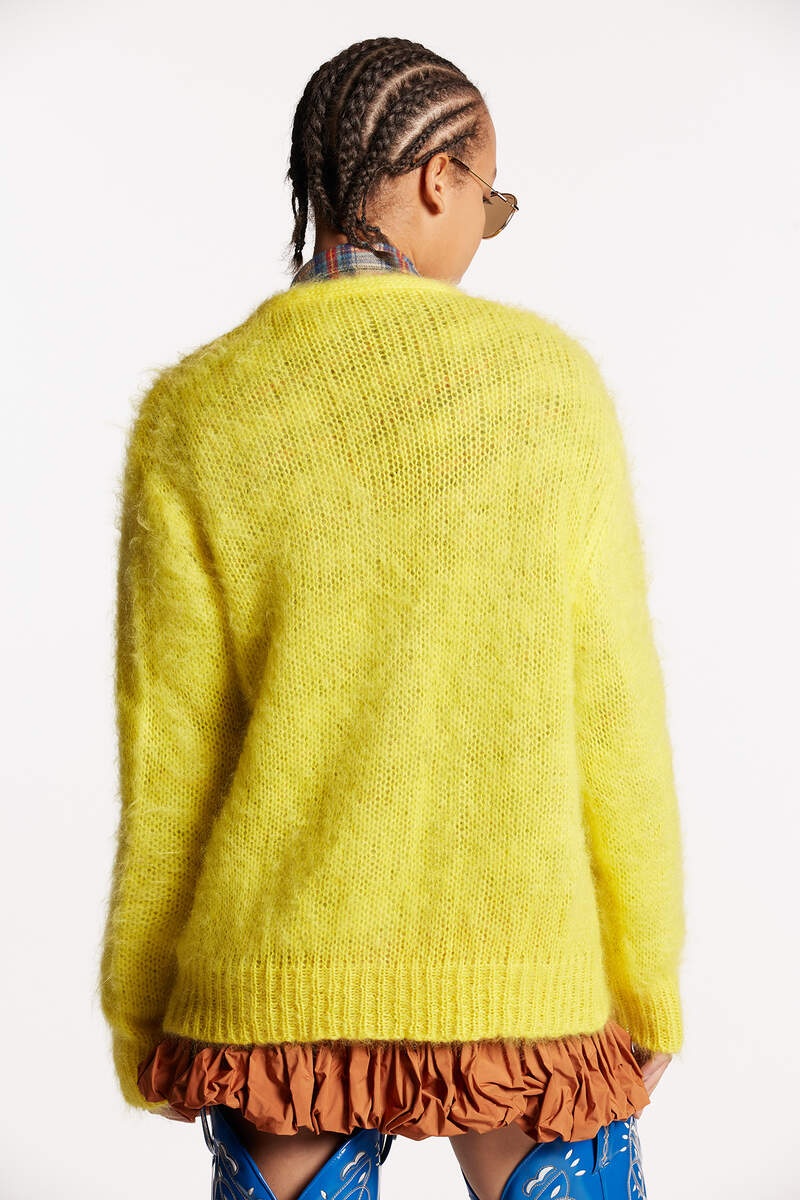 MOHAIR CARDIGAN KNIT - 2