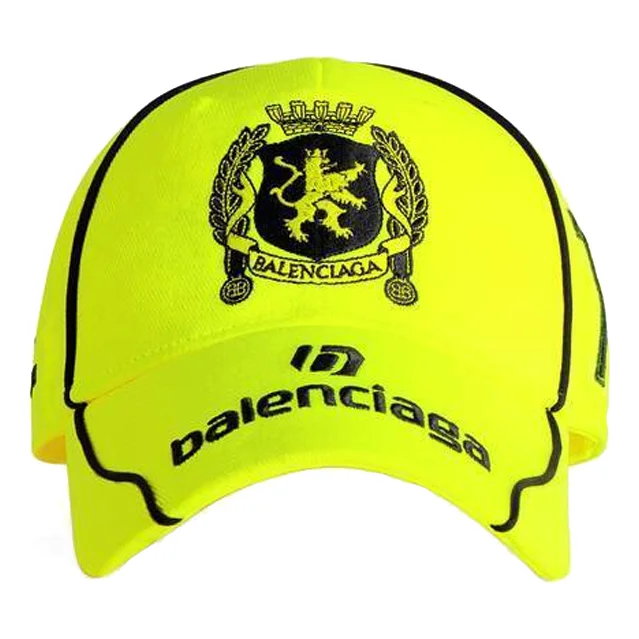 Balenciaga Paris Soccer Cap 'Neon Yellow' 7787874B5B37200 - 1