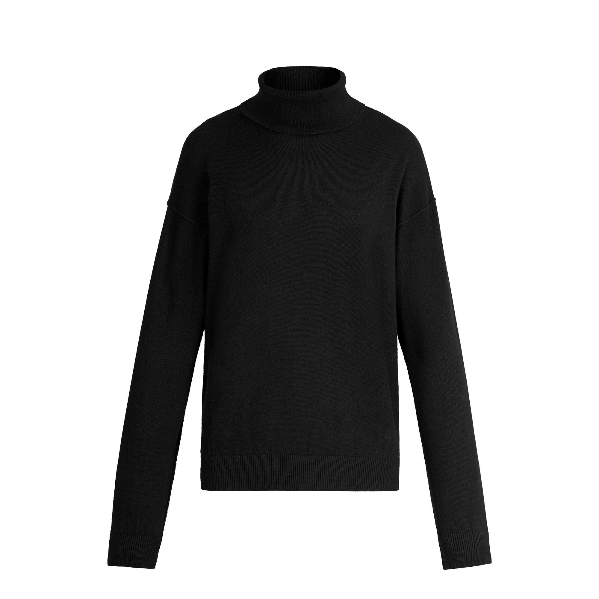 Inside Out Roll Neck Cashmere - 1